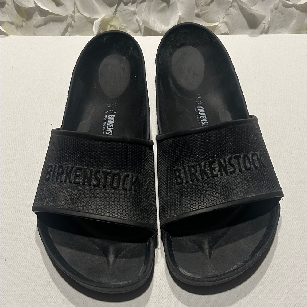 Birkenstock Black Slide Sandals